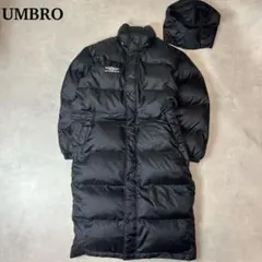 UMBRO ダウン ベンチコート メンズ O-XO ブラック