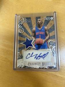 2007 Topps Chauncey Billups auto