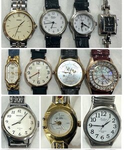 【中古品】(11点set)セイコー/プライベートレーベル/CC.Dian/エリザベス/Falcon/GLEAM/T＆H/BELAMI/DAINICHILIFE　腕時計【送料別】FW0641