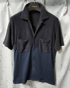 junhashimoto SOFTPILE VACATION SHIRT バイカラー ソフトパイルバケーションシャツ 定価約二万円