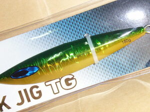 ソルティガ FKジグTG・180g・MGグリーンゴールド（新品）