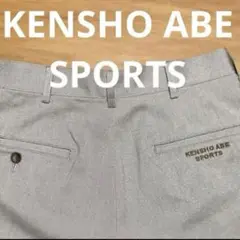 KENSHO ABE SPORTS スラックス パンツ センタープレス ゴルフ