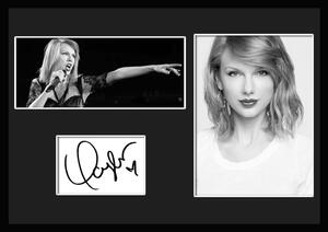 10種類!Taylor Swift/テイラー・スウィフト/サインプリント&証明書付きフレーム/BW/モノクロ/ディスプレイ (2-3W)