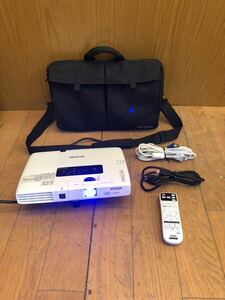 ★動作品★EPSON★プロジェクター★ランプ使用時間602H★リモコン/VGA/HDMIケーブル付き★3000lm/EB-1771W/エプソン/SR(P607)