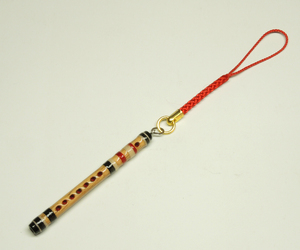 特注ミニチュア笛 Ft46 ミニ笛6cm 横笛 篠笛 飾り紐 木製手作り ハンドメイド 和物 歌舞伎 和装アクセサリー 阿波踊り