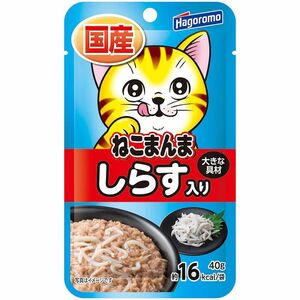 はごろもフーズ ねこまんまパウチ しらす入り 40g 猫用フード