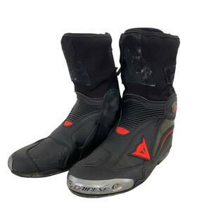 【即決】 DAINESE ダイネーゼ ブーツ AXIAL D1 BOOTS 黒系 ブラック系 27.5cm　7880-160