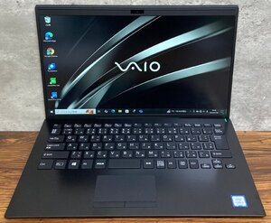 1円～ ●SONY VAIO Pro PK / Core i3 8145U (2.10GHz) / メモリ 4GB / SSD 128GB / 14型 フルHD (1920×1080) / Windows10 Pro 64bit