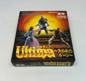 未開封新品　 ゲームボーイ ウルティマ 失われたルーン