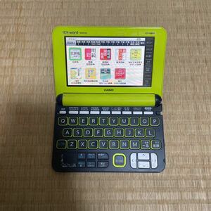 【電子辞書】◆CASIO◆ EX word XD-K4800 グリーンカラー カシオ エクスワード 英語 英英 和英 英和辞典 #中古 動作確認済み