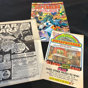 1977年　70年代　リーフ アメコミ　X-MEN エックスメン　スーパーヒーローカタログ　SUPERHERO CATALOGUE 