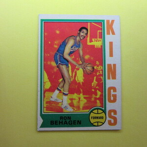 NBA 1974-75 Topps #11 Ron Behagen