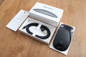 [程度良好] Apple Magic Mouse 2 スペースグレイ Wireless Model A1657 MRME2J/A Spece Gray