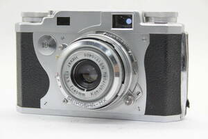 【返品保証】 コニカ KONICA II B-m Hexar 45mm F3.5 レンジファインダー カメラ s2742