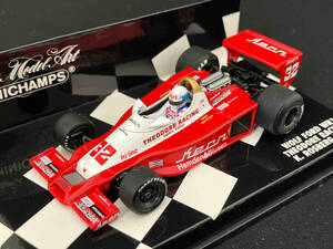 【MINICHAMPS】 1/43 WOLF FORD WR1 THEODORE RACING K. ROSBERG 1978