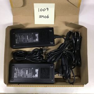 （1009SM06）送料無料/中古/SHARP シャープ/EA-AX1V(ADP-120ZB AB)/19V/6.32A/純正 ACアダプタ 2個セット