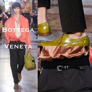 2018.19 SS■未使用品■BOTTEGA VENETA/ボッテガ/パンツ・スラックス/ストライプ・ビジネス カジュアル・イタリア製/L～XL 高級