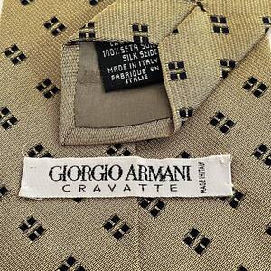 GIORGIO ARMANI(ジョルジオアルマーニ) みるいろ四角ドットネクタイ