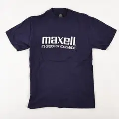 80s maxell ヴィンテージ マクセル プロモ Tシャツ USA製 企業物