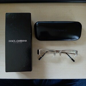 ドルチェ&ガッバーナ ドルガバ D&G 50□15 135 DOLCE&GABBANA D＆G メガネ1