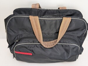 ■美品■PRADA SPORST プラダ スポーツ ハンドバッグ　ブラック レディース ブランド ブリーフケース 2way ボストンバッグ 黒