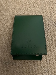 ROLEX　ロレックス　携帯用ケース（正規ノベルティ）　紙袋つき