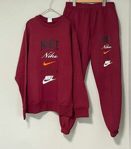 M 新品 ナイキ NIKE トレーナー メンズ クラブ BB スタック GX クルー スウェット セットアップ 上下セット スウェットパンツ ジョガー