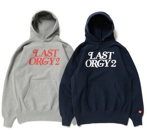 LAST ORGY 2 GDC PIZZA HOODIE NAVY HUMAN MADE x UNDERCOVER　VERDY（ヴェルディ）