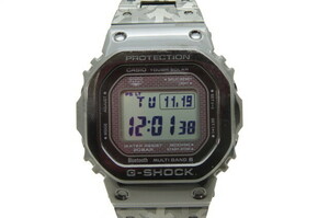 1円～【動品】CASIO G-SHOCK ジーショック GMW-B5000EH-1JR デジタル腕時計 Bluetooth フルメタル 電波ソーラー 40th ×ERIC HAZE 11-6-3