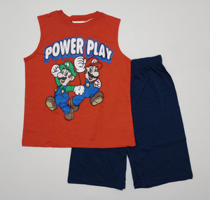 USA購入★★ スーパーマリオ セットアップ サイズ6/7 120 未使用品 ★★ Super Mario Boys Clothings