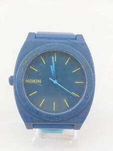 ◇ NIXON ニクソン クォーツ式 3針 アナログ 腕時計 ブルー系 メンズ