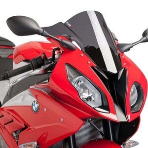 在庫あり Puig 7564F スクリーン BMW S1000RR (15-18) [ダークスモーク] プーチ レーシング タイプ