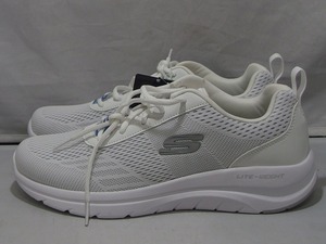 【未使用】 SKECHERS SKECHERS スケッチャーズ Skechers スニーカー HARREN-MAVIX ホワイト 8790179-WHT