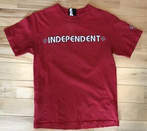 INDEPENDENT Tシャツ S レッド