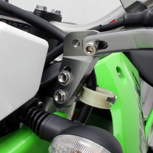 HONDA ホンダ XR250 XR600R XR650R/L CRM250 CRM250R CRM250AR ハンドガードマウント フロントタイプ 前方2本止め