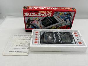 mz4014060/新品未使用 BANDAI バンダイ ポリス＆ギャング LSIゲーム ダブルプレイ ゲームウォッチ 携帯ゲーム 昭和レトロ 希少 レア