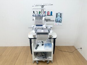 ブラザー 業務用 刺しゅうミシン PR1055X PRT1501 専用架台 ライブカメラ搭載 10.1インチ液晶モニター 中古 簡易動作確認済 刺繍 軒先渡し