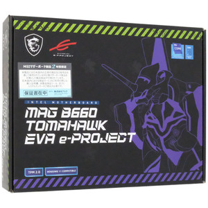 【新品(開封のみ)】 MSI製 ATXマザーボード MAG B660 TOMAHAWK EVA e-PROJECT LGA1700 [管理:1000029029]