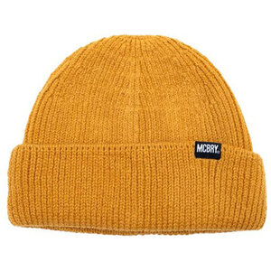 MACK BARRY マクバリー 【BEANIE(ビーニー)】 MCBRY SPAN BEANIE　マスタード MCBRY73468 /l