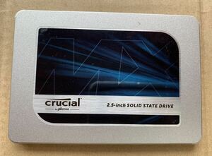 【使用時間313時間】crucial MX500 500GB CT500MX500SSD1 2.5 SATA SSD 48