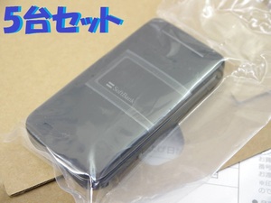 ◆ネットワーク利用制限○◆5台セット!!■新品!!◆SoftBank/ソフトバンク 813SH for Biz マットブラック 3Gケータイ ガラケー 携帯電話 