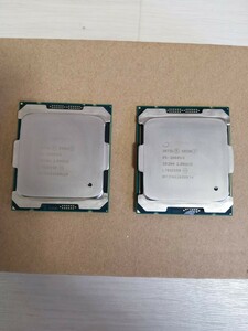 2個セット 同一ロット Intel Xeon E5-2660 V4 14コア28スレッド ターボ3.2GHz/Dell T5810 T7910/HP Z440 Z840 正常動作確認済み