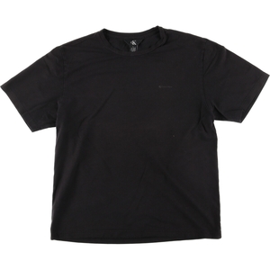 古着 カルバンクライン Calvin klein 半袖 ロゴTシャツ メンズL /eaa441774 【SS2409_50%】