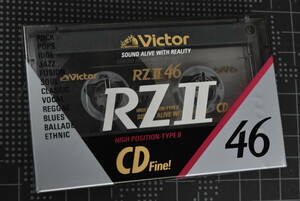 カセットテープ【 Ｖｉｃｔｏｒ : ” ＲＺⅡ４６ (ハイポジテープ) ” 】計１巻（未使用・未開封品）