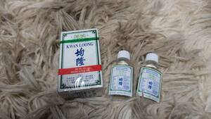 【新品、ほぼ未使用】Kwan Loong OIL ハッカ油　均隆驅風油 3ml