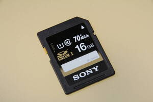 16GB SDHC カード SONY ソニー　 70MB/s