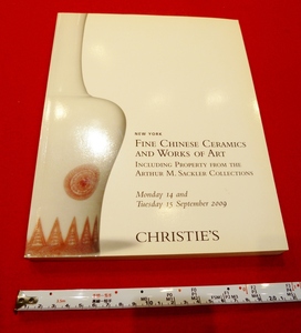 rarebookkyoto 4303 CHRISTIE`S newyork finechinese ceramics and works of art SEPTEMBER2009