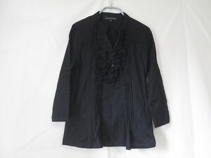 Laura Ashley（ローラア シュレイ）　黒カットソー　9号