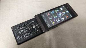 H5176 docomo FOMA F-09C スライド式 FUJITSU 富士通/ガラケー/ケータイ 簡易動作確認＆簡易清掃＆初期化OK 判定○ 現状品 送料無料　