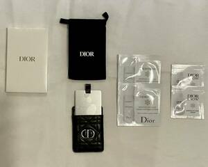 ★未使用★2024.8★Parfums Christian Dior★Mirror★カナージュステッチケース★3M粘着シート★交通系ICカードも可★DIORSNOW×4袋付き★